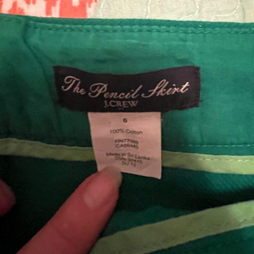 J Crew Pencil Skirt